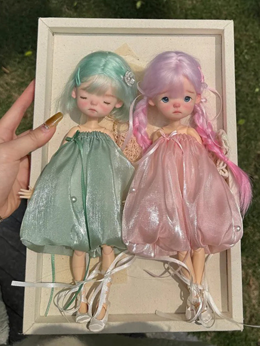 Vibrant Color 1/6 BJD Outfit On Doll Display | ToastDoll