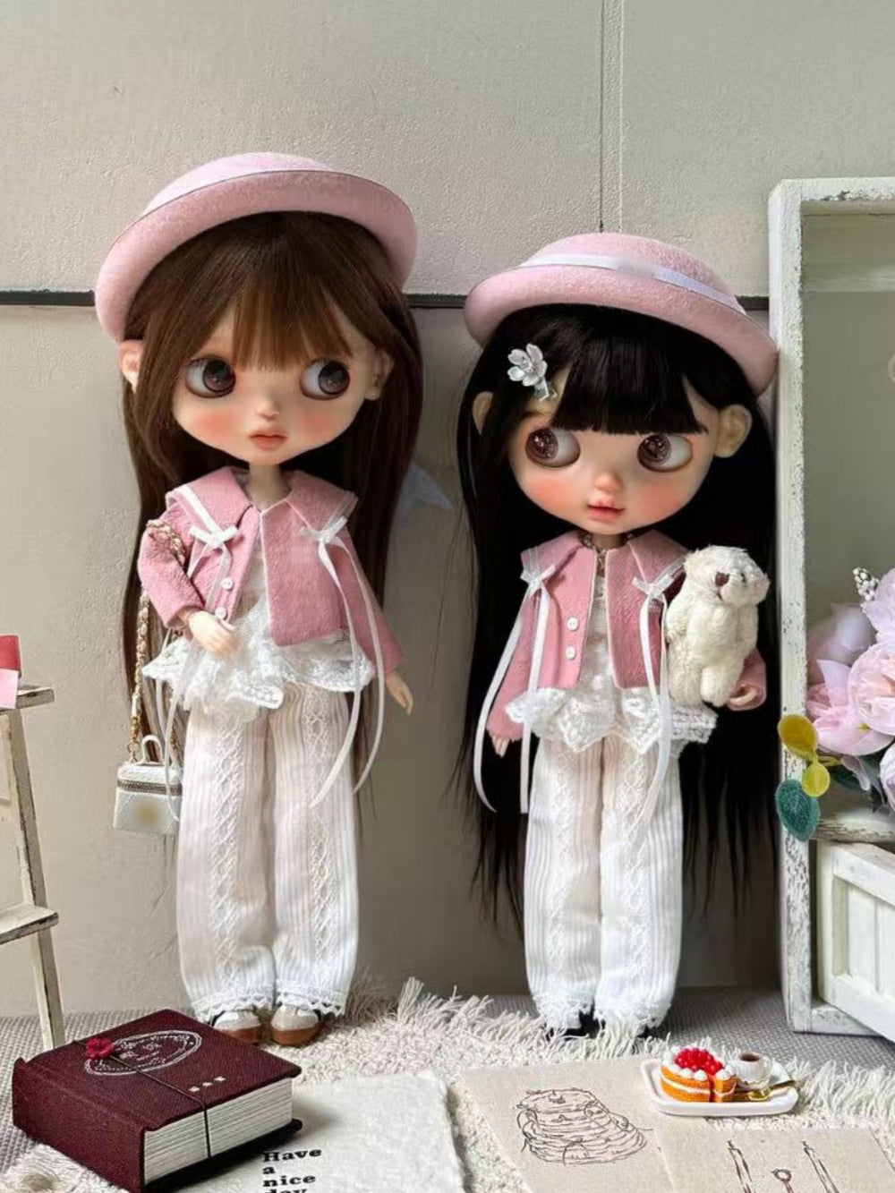 Exquisite Pink Blythe 1/6 BJD Outfit | ToastDoll