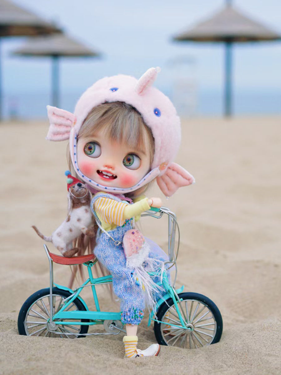 Handmade Outfit for Blythe/Pullip, Playful Fish Theme Set
