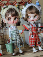Chirpy Sister Blythe BJD Outfit - Handmade Doll Clothes - ToastDoll