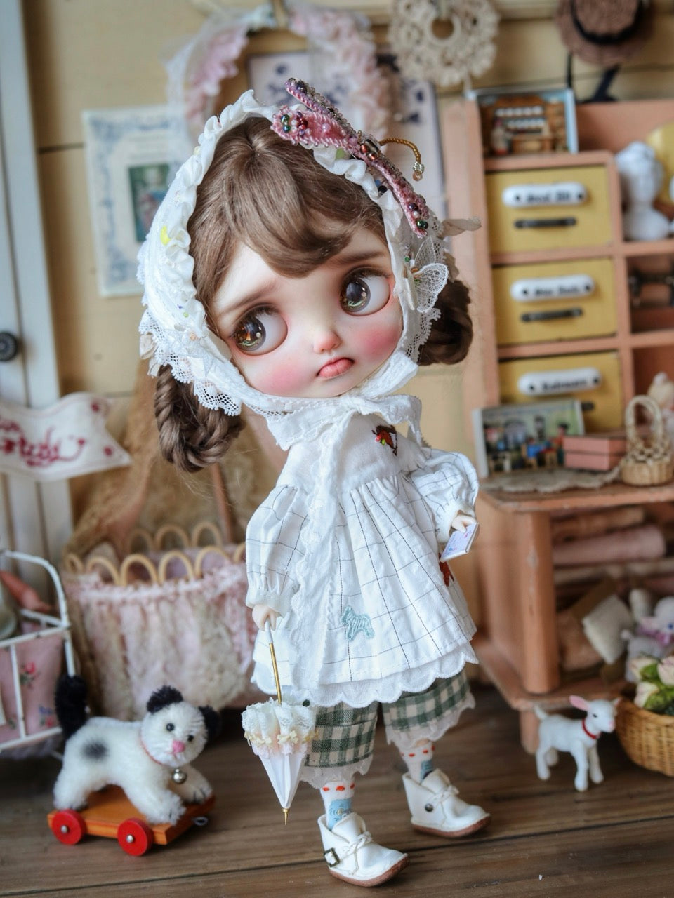 Butterfly Dragonfly Blythe BJD Set - Handmade Doll Clothes - ToastDoll