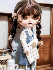 Clean Denim Blythe 1/6 BJD Outfit - Handmade Doll Clothes - ToastDoll