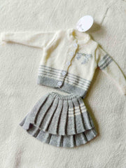 Preppy Striped Knit Blythe 1/6 BJD Outfit | ToastDoll