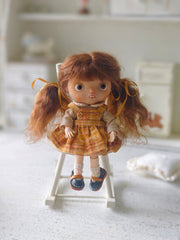 Marigold Custom OB11 OOAK For Adoption - Cottagecore Doll - ToastDoll