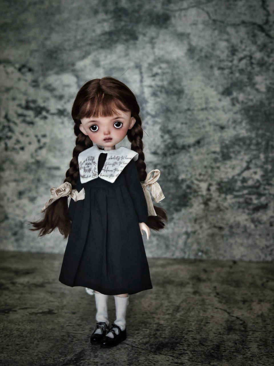 Colette Custom 1/6 BJD OOAK Vintage  Quiet Doll Standing Pose | ToastDoll