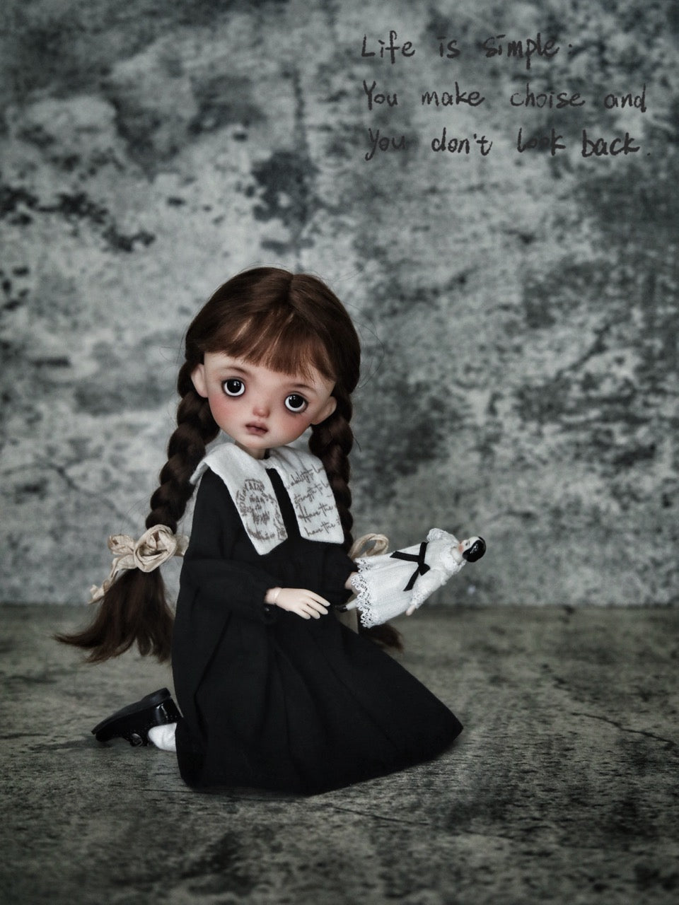 Colette Custom 1/6 BJD OOAK - Vintage  Quiet Doll - ToastDoll