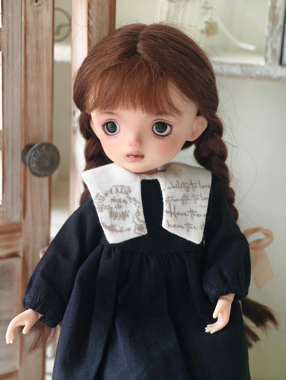 Colette Custom 1/6 BJD OOAK Vintage  Quiet Doll Detail | ToastDoll
