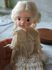 Twin Tails Wig Handmade 1/6 BJD Wig On Doll Display | ToastDoll