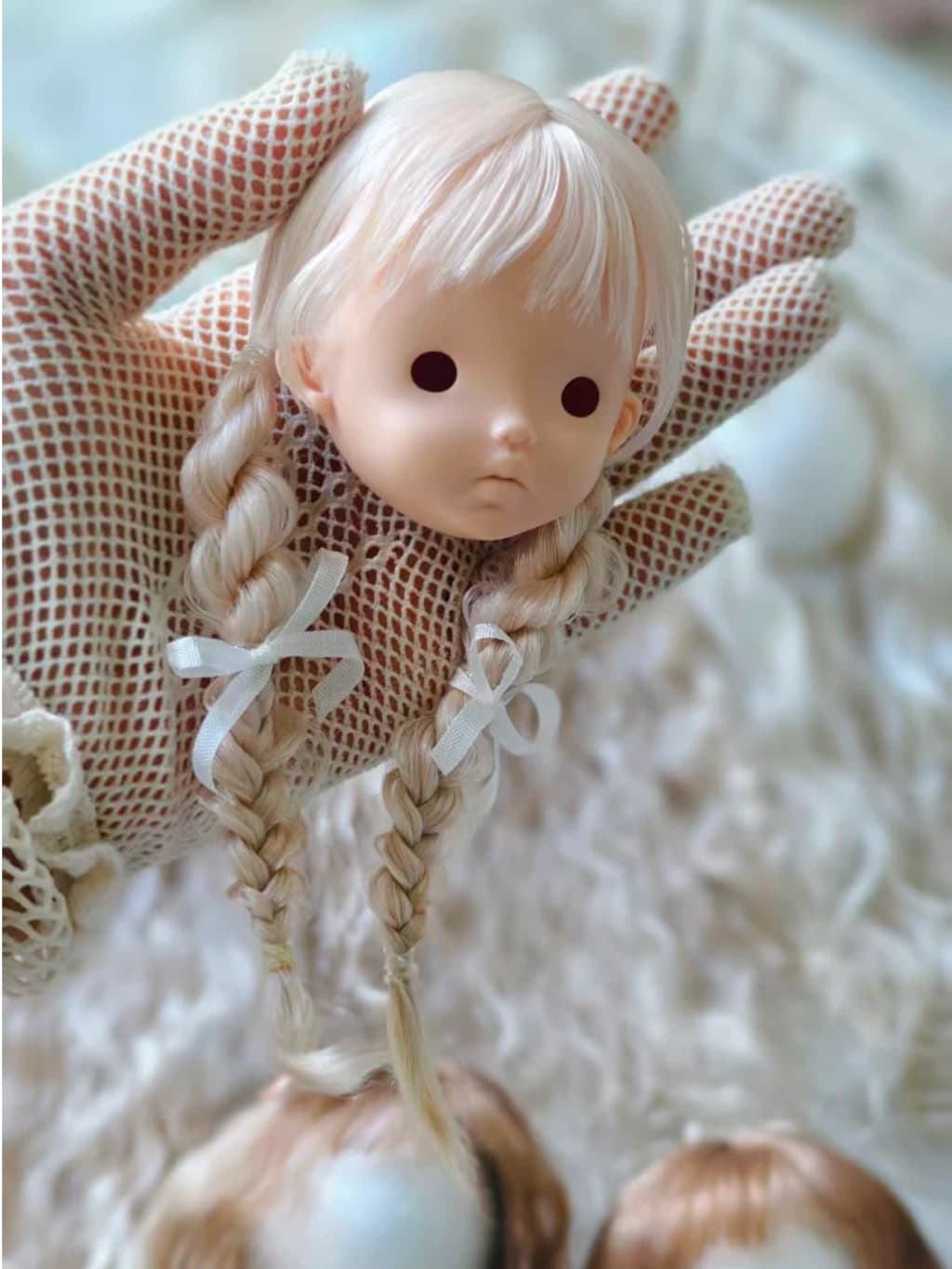 1/6 BJD Wigs In Stock - Handmade Doll Hair - ToastDoll
