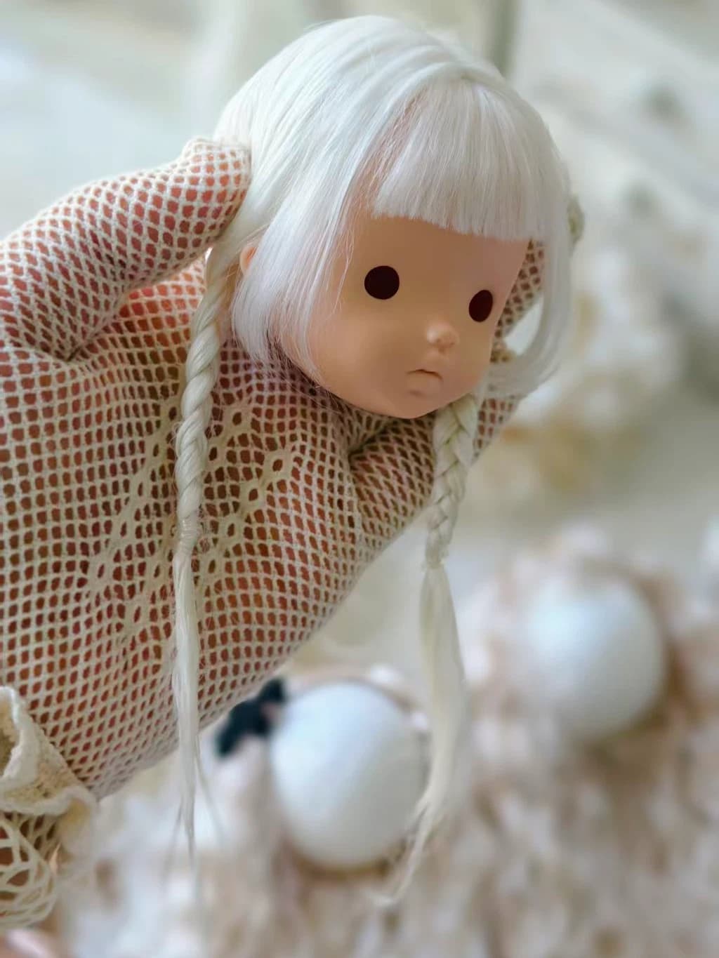 1/6 BJD Wigs In Stock - Handmade Doll Hair - ToastDoll