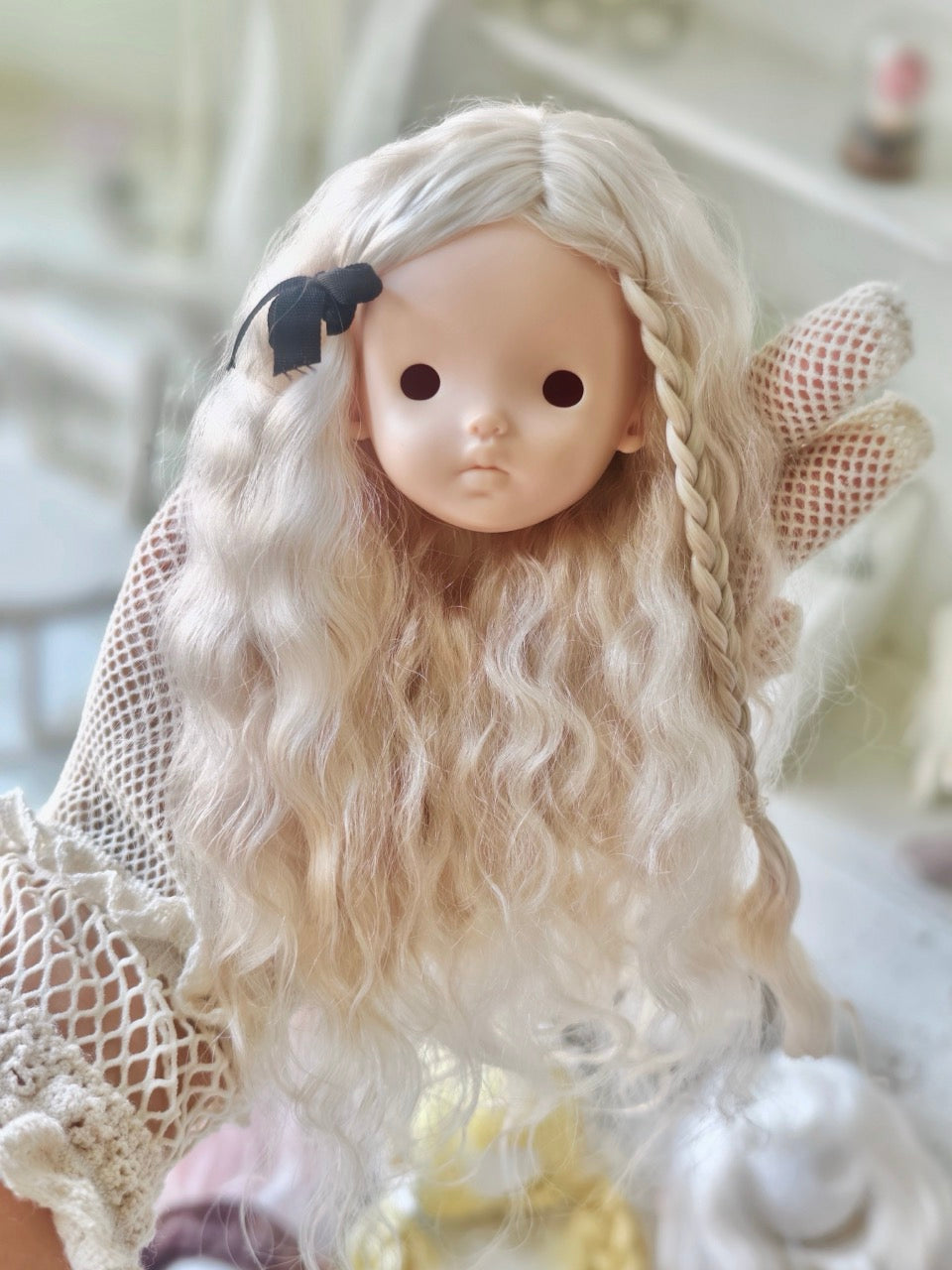 1/6 BJD Colorful Wigs In Stock - Handmade Doll Hair - ToastDoll