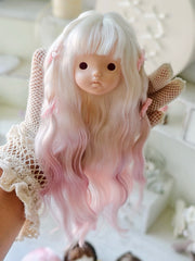 Pink Bow 1/6 BJD Colorful Wigs | ToastDoll