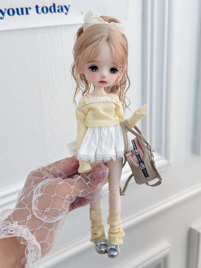 Coco Custom 1/6 BJD OOAK - Sweet Yellow Doll - ToastDoll