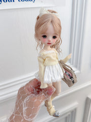 Coco Custom 1/6 BJD OOAK - Sweet Yellow Doll - ToastDoll