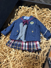 Handmade Outfit for Blythe/Obitsu, School Uniform Set