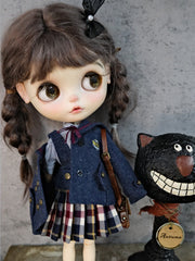 Handmade Outfit for Blythe/Obitsu, School Uniform Set