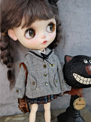 Handmade Outfit for Blythe/Obitsu, School Uniform Set
