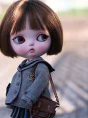 Handmade Outfit for Blythe/Obitsu, School Uniform Set