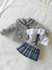 Handmade Outfit for Blythe/Obitsu, School Uniform Set