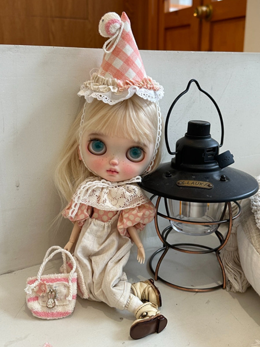 Handmade Outfit for Blythe/ Ob24/ Ob22/ Pullip, Retro Style Set