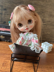 Handmade Outfit for Blythe/ Ob24/ Ob22/ Pullip, Rose Suit