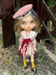 Handmade Shoes for Blythe/Obitsu, Navy Style Suit