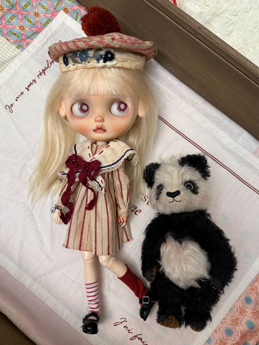 Handmade Shoes for Blythe/Obitsu, Navy Style Suit