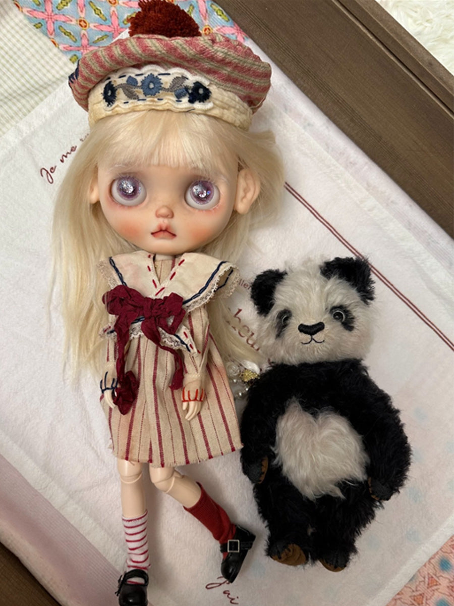 Handmade Shoes for Blythe/Obitsu, Navy Style Suit