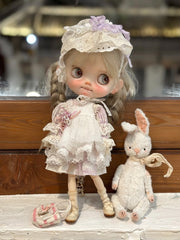 Handmade Outfit for Blythe/ Ob24/ Ob22/ Pullip, Retro Suit