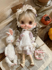 Handmade Outfit for Blythe/ Ob24/ Ob22/ Pullip, Retro Suit