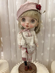 Handmade Outfit for Blythe/Obitsu, Navy Style Suit