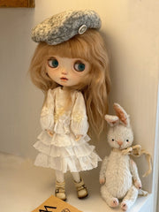 Floral Tiered Blythe 1/6 BJD Dress | ToastDoll