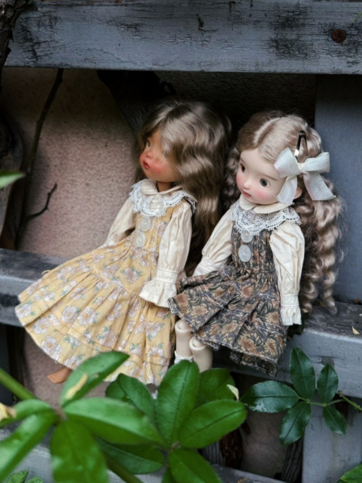 Vintage Floral Blythe 1/6 BJD Dress | ToastDoll