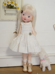 White Lace Blythe 1/6 BJD Dress Set | ToastDoll