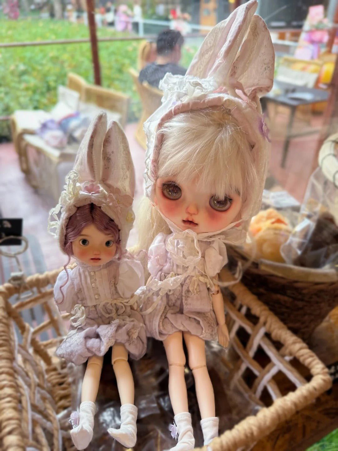 Floral Bunny Blythe BJD Dress Set | ToastDoll