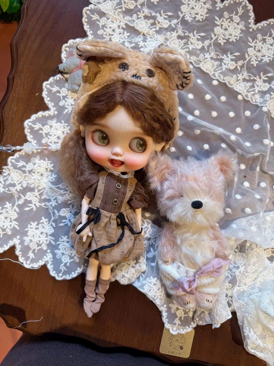 Brown Chestnut Blythe BJD Outfit - Handmade Doll Clothes - ToastDoll