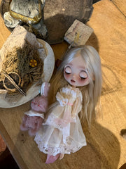 Soft Lace Dress Blythe BJD Outfit - Handmade Doll Clothes - ToastDoll