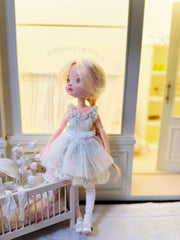 Colorful Lace Tulle Blythe BJD Set - Handmade Doll Clothes - ToastDoll