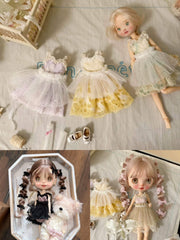 Colorful Lace Tulle Blythe BJD Set | ToastDoll