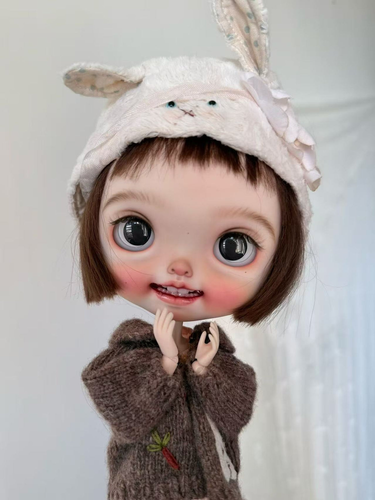 Happy Little Cutie - Custom Blythe Commission - ToastDoll