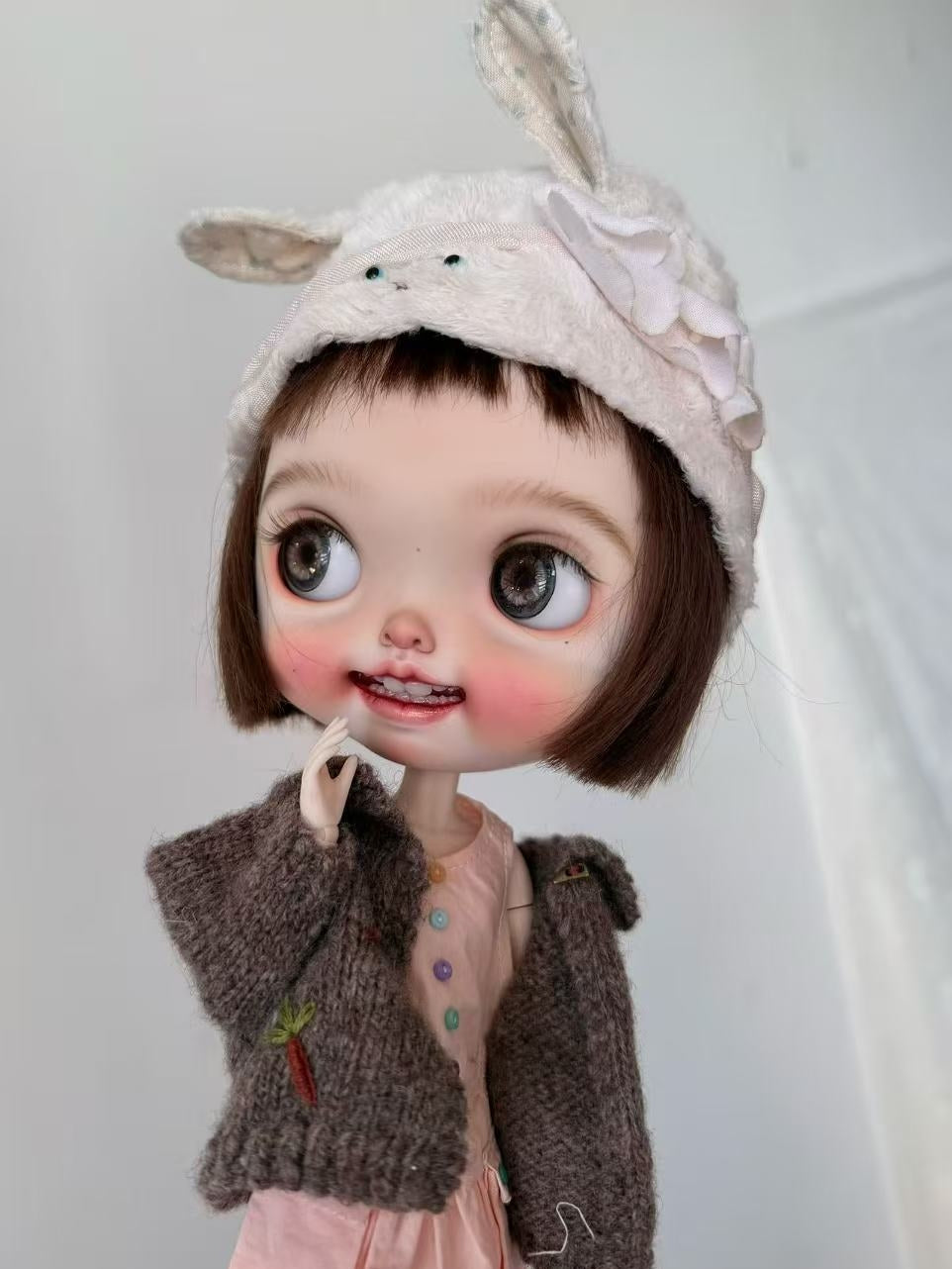 Happy Little Cutie - Custom Blythe Commission - ToastDoll