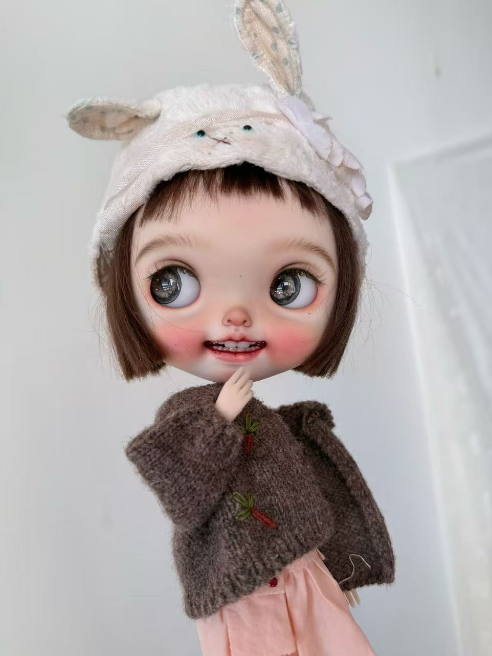 Happy Little Cutie - Custom Blythe Commission - ToastDoll
