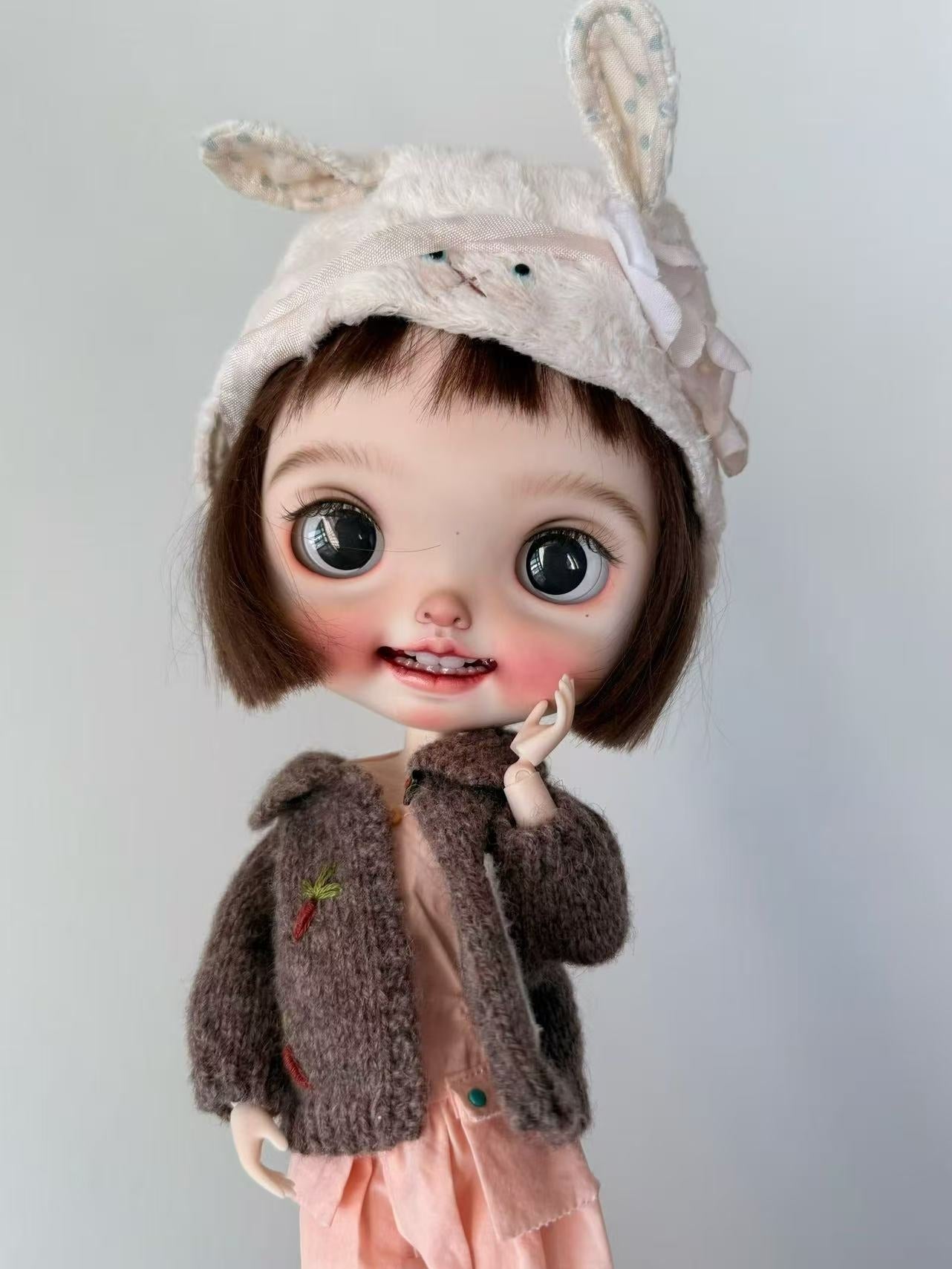Happy Little Cutie - Custom Blythe Commission - ToastDoll