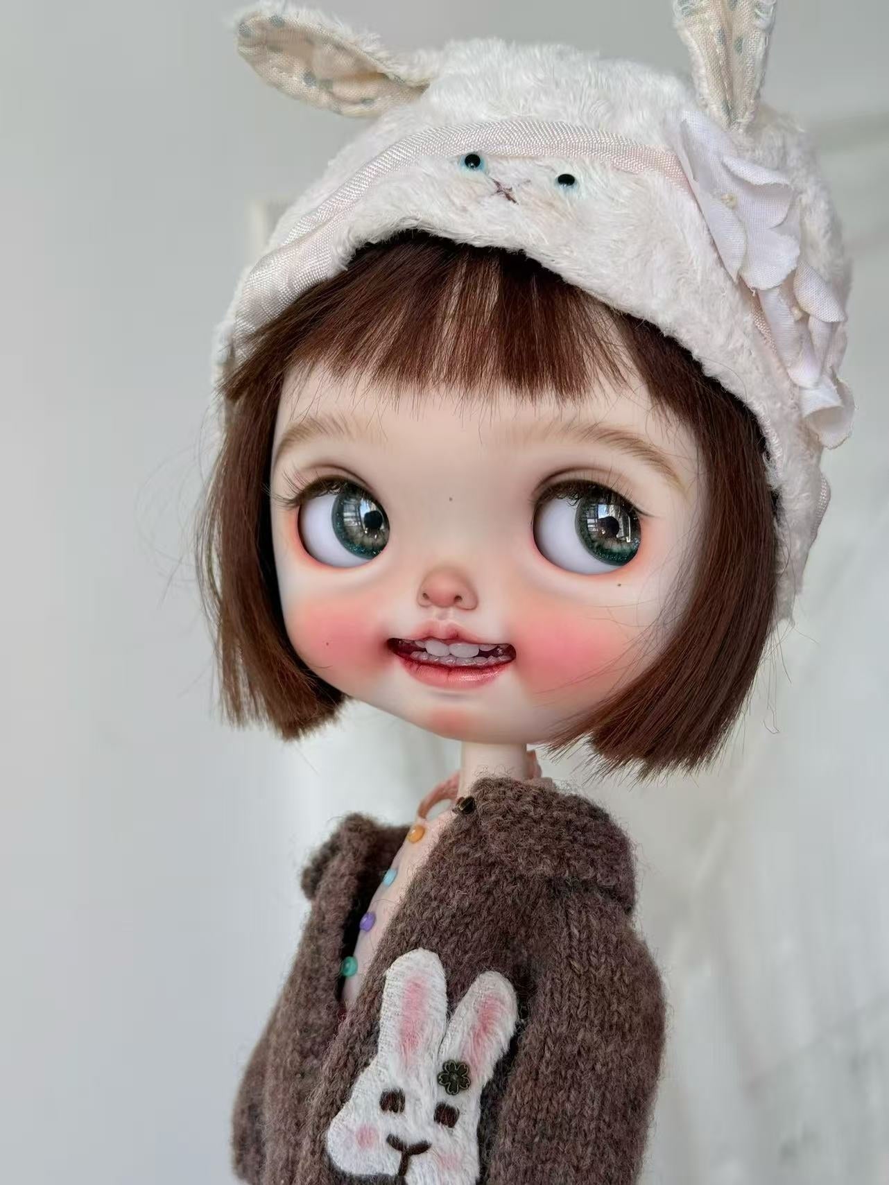 Happy Little Cutie - Custom Blythe Commission - ToastDoll