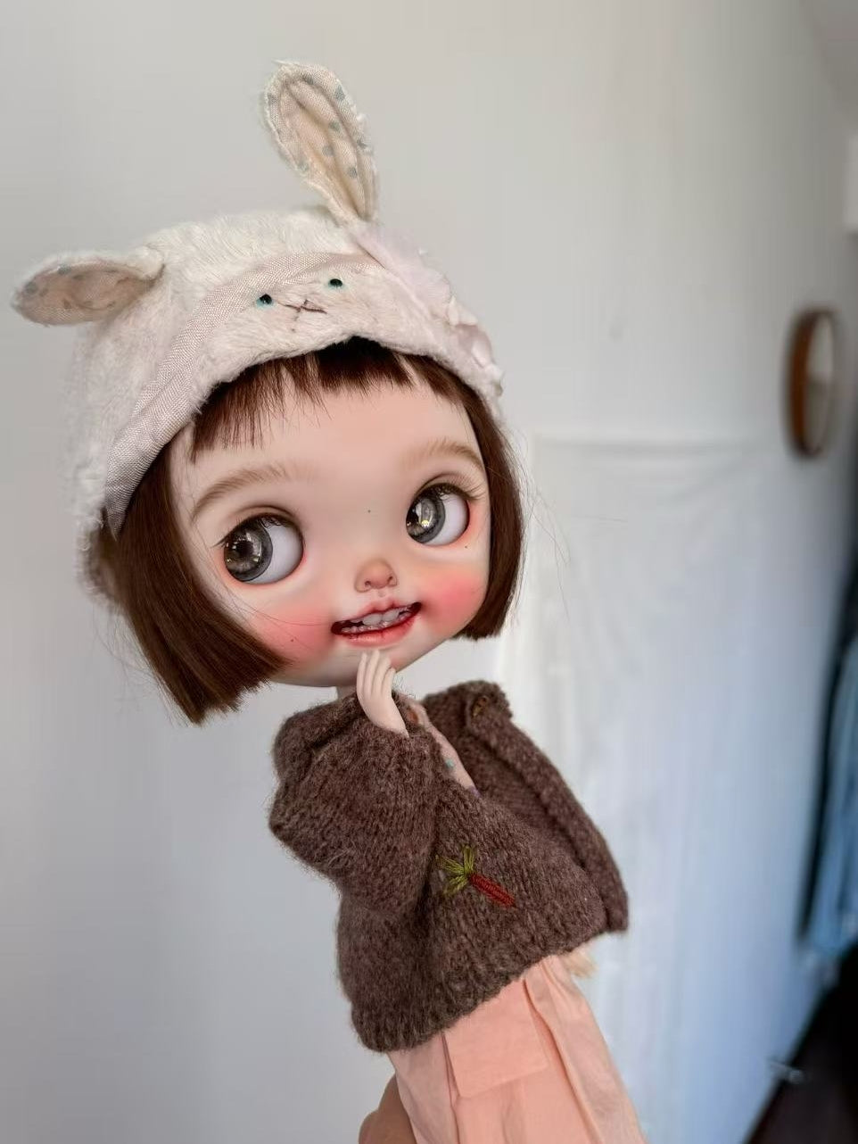 Happy Little Cutie - Custom Blythe Commission - ToastDoll