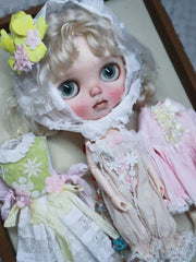 Polly Custom Blythe OOAK - Delicate  Whimsical Doll - ToastDoll
