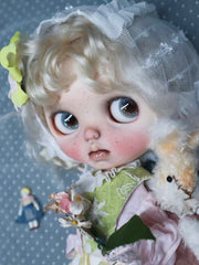 Polly Custom Blythe OOAK - Delicate  Whimsical Doll - ToastDoll