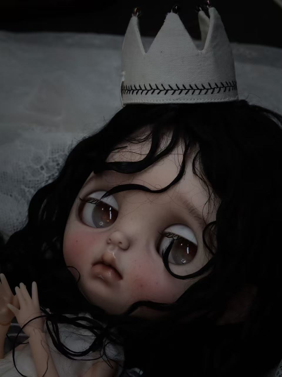 Moon Fragile Moth - Custom Blythe Commission - ToastDoll