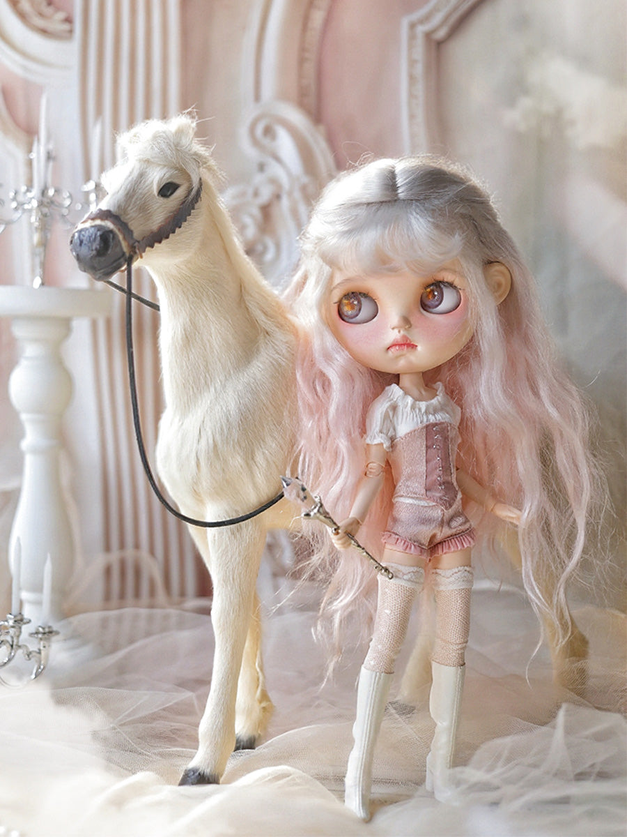 Twin Souls of Light and Dark Custom Blythe OOAK - Twins Doll - ToastDoll