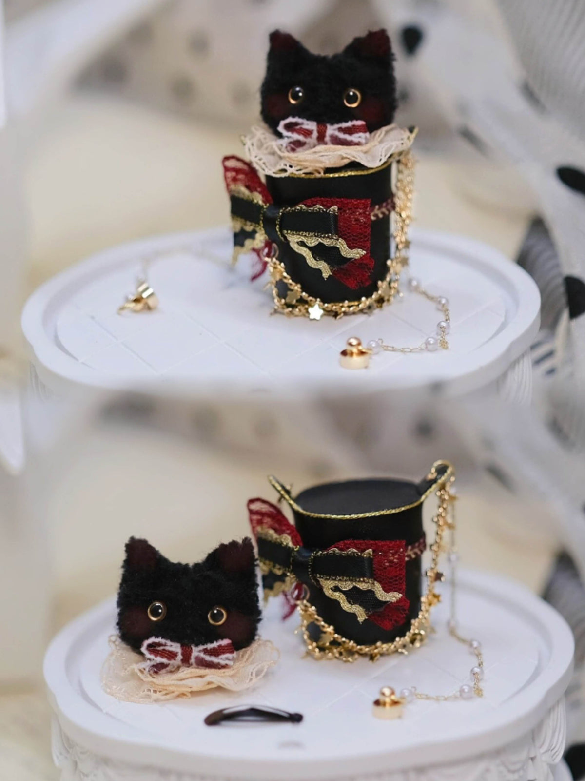 Detachable Cape Dress Blythe Cat Bag | ToastDoll